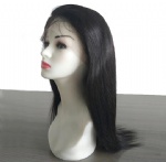 brazilian straight hair lace wig free style