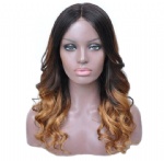 1b/27# ombre hair front lace wig